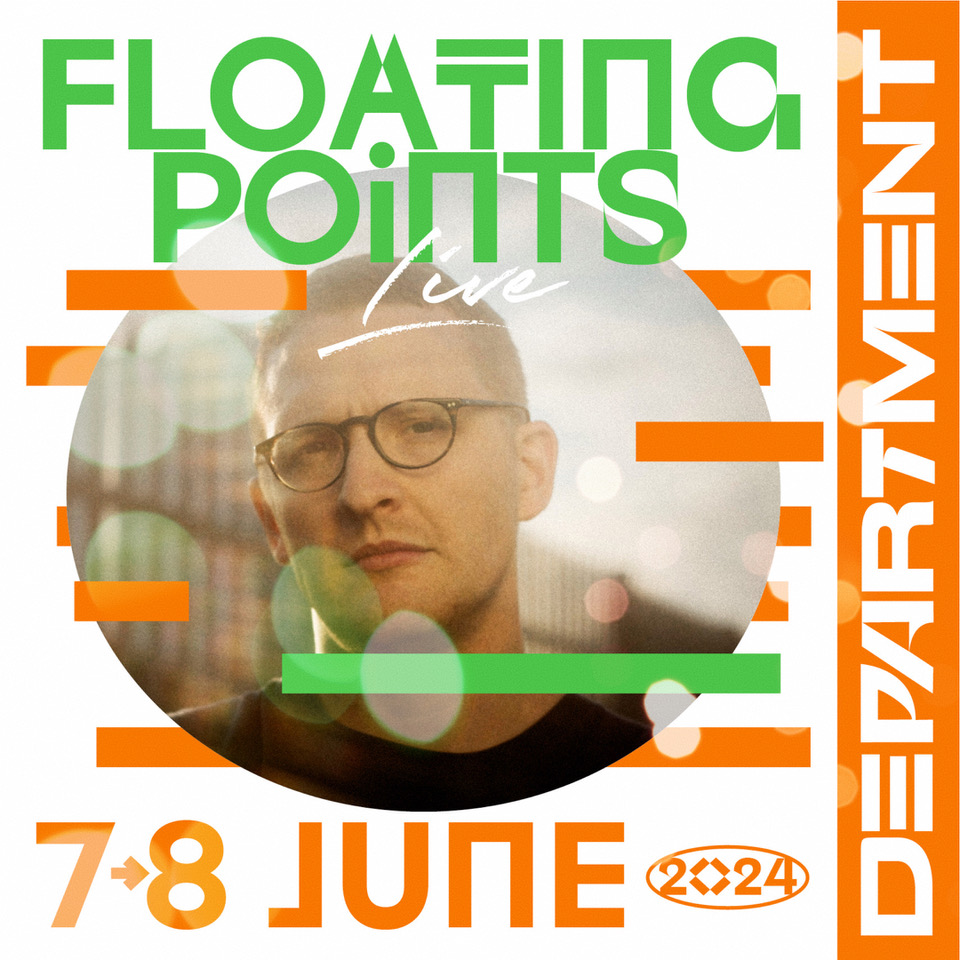 Floating Points LIVE Stockholm Department Festival