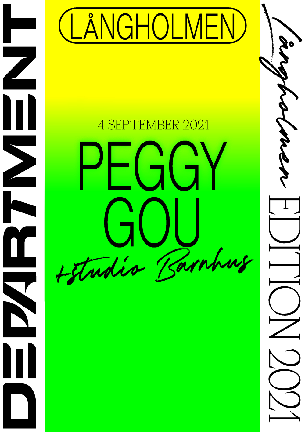 Peggy Gou & Studio Barnhus Stockholm Department Festival